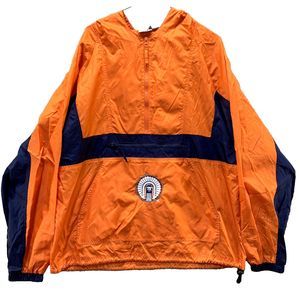 Vintage Illinois Fighting ILLINI Jacket Chief Illiniwek Coat